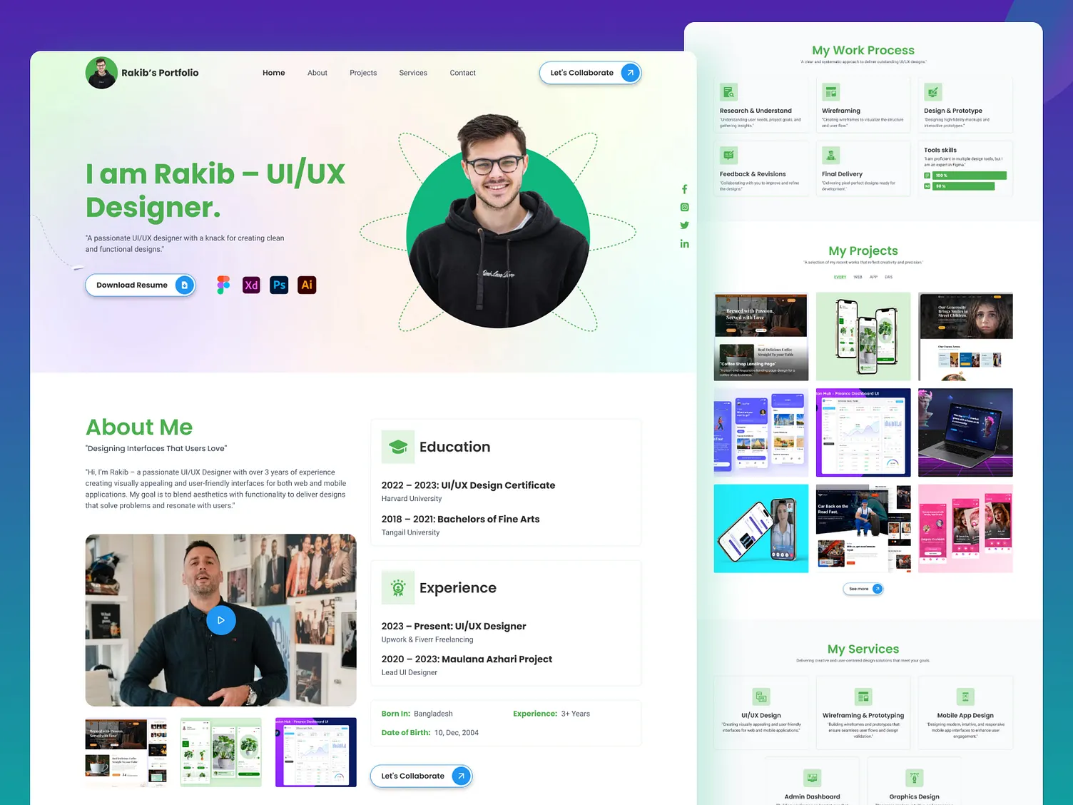 Landing Page Design - CoreX Technology